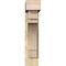 Ekena Millwork Merced Block Rough Sawn Bracket w/ Offset Brace, Douglas Fir, 6"W x 20"D x 28"H BKT0604X20X28MRC05RDF - alternate 2